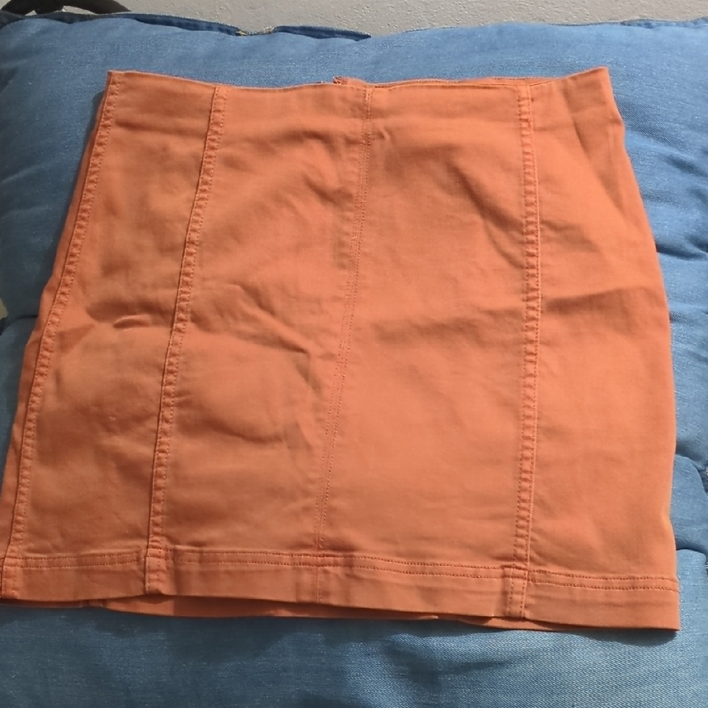 Orange Women's Skirt Size 10